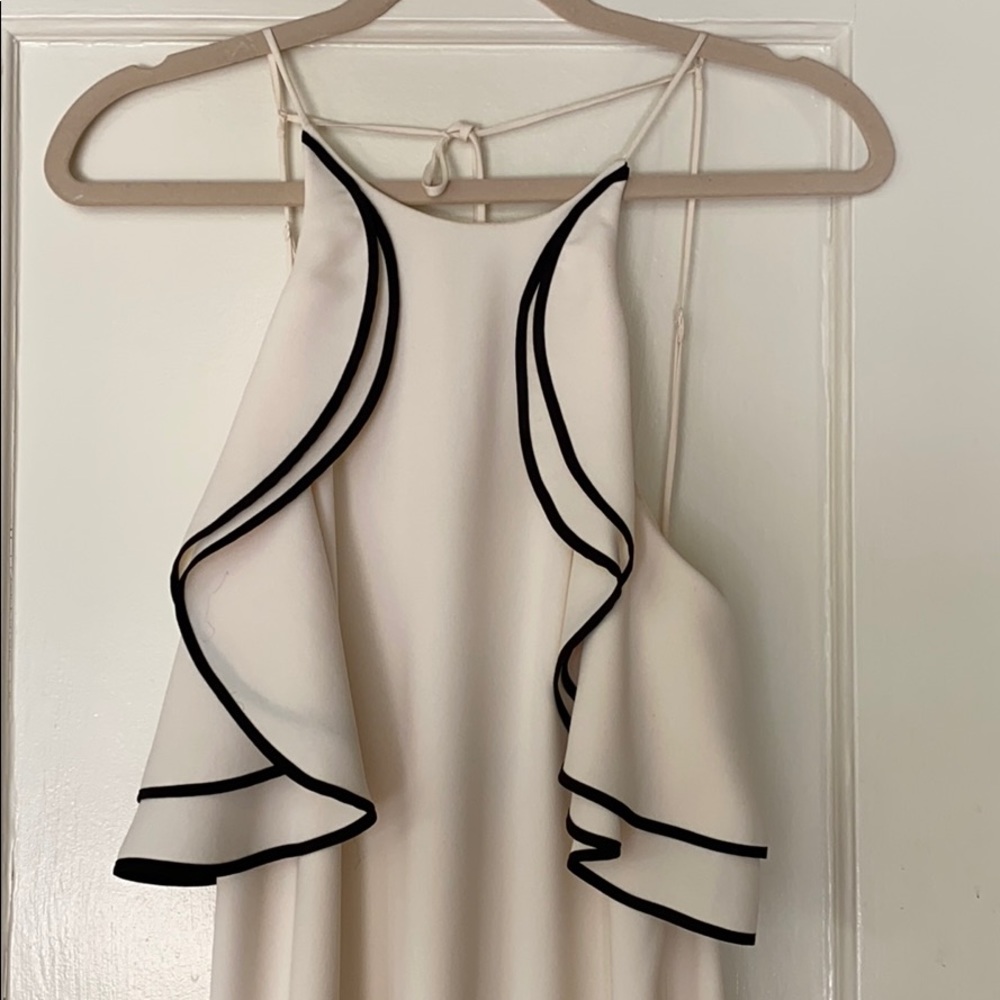 Halston Heritage Ruffle Dress - Picture 2 of 8